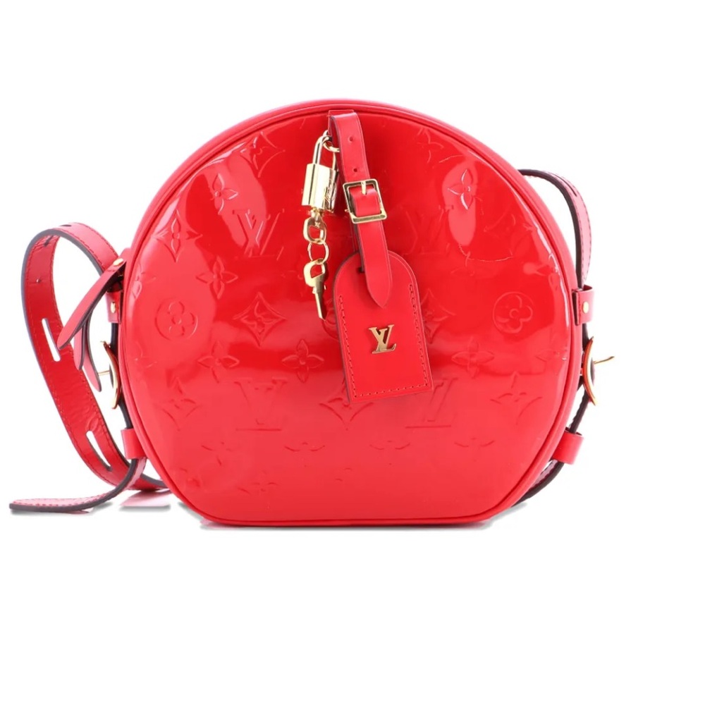 Louis Vuitton Boite Chapeau Souple Bag Monogram Vernis MM crossbody bag